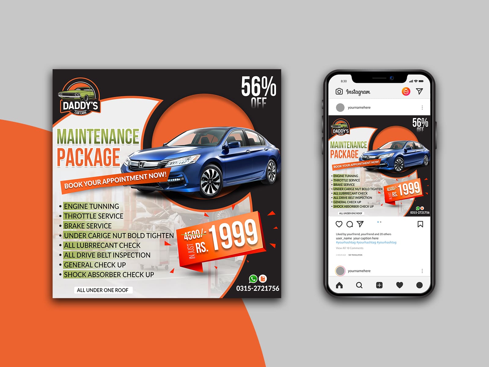 Creative Business Social Media Graphics Maldives Sample 3