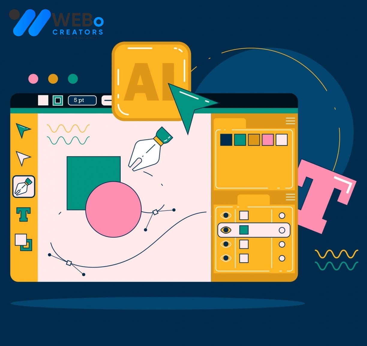 Professional Expert Vector Design Adobe Illustrator Solutions in Maldives