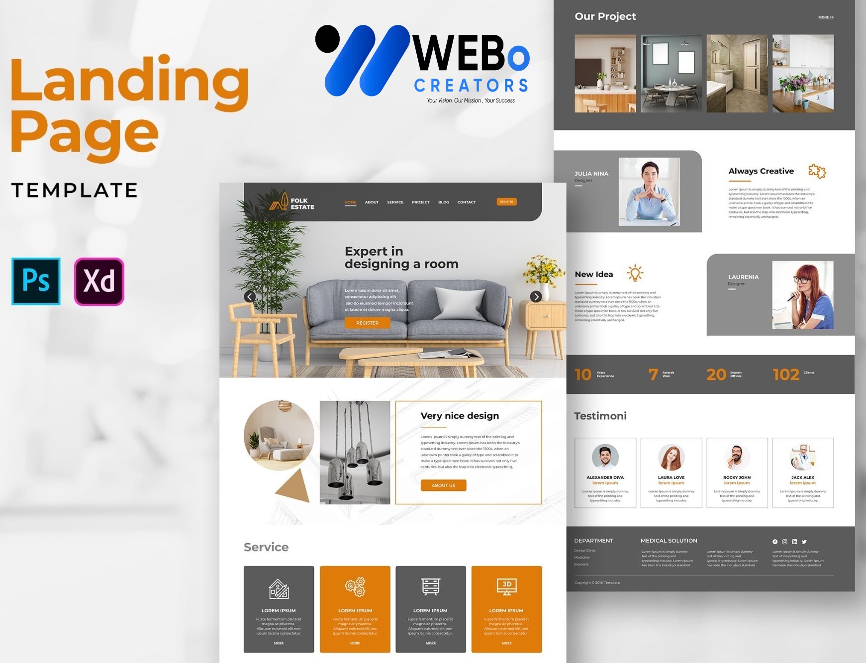Creative Landing Page Designs, Themes, Graphic Elements for Maldives Businesses 2026