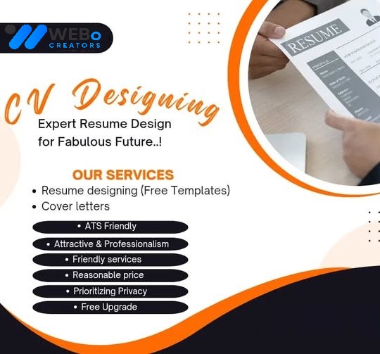 Resume and CV Design Services | Modern curriculum vitae in Maldives