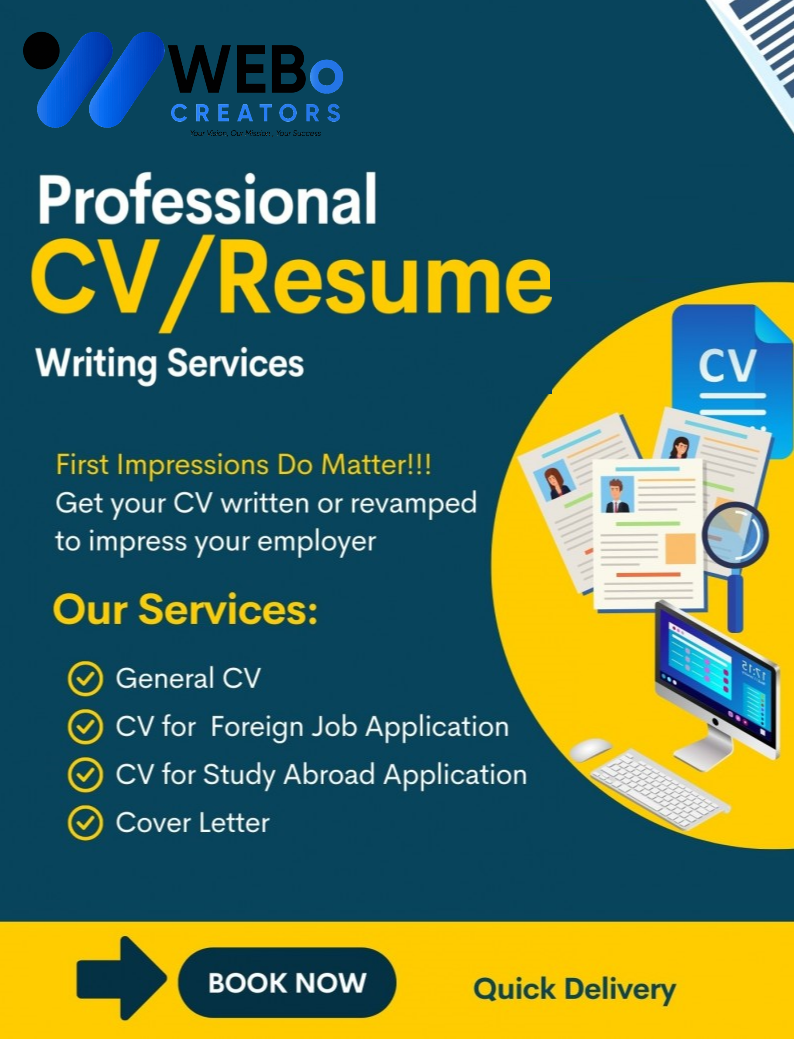 Resume Writing Service | CV, Linkedin Profile, Cover Letter, Reference Sheet in Maldives