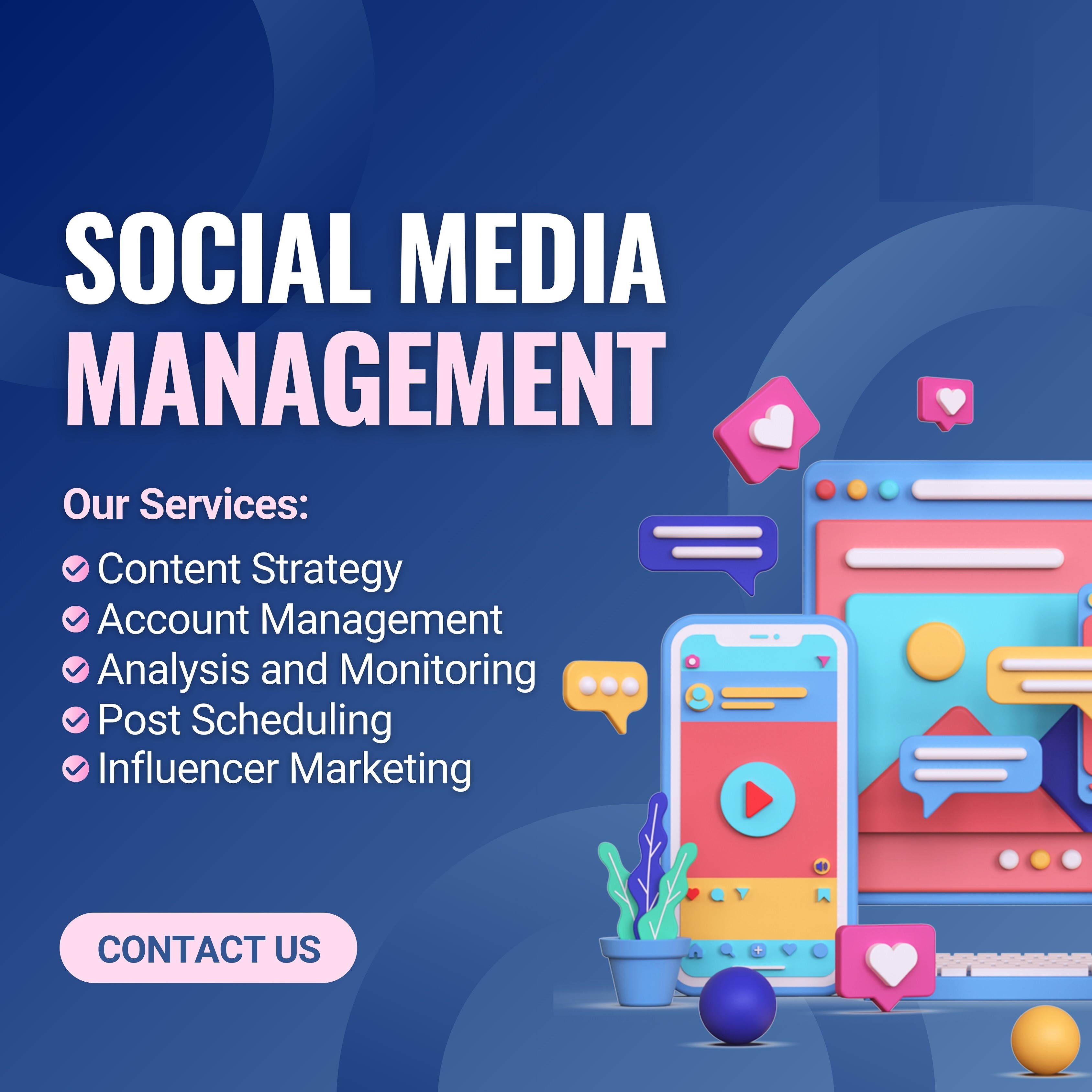 Best Social Media Design Service | Top Social Media Post Design in Maldives