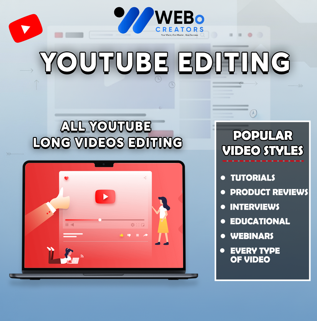 YouTube Video Editing Services at Affordable Cost - Hire Experienced YouTube Video Editors in Maldives